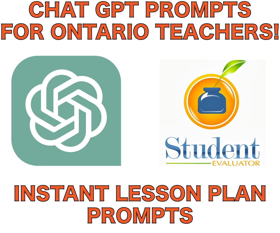Instant Chat GPT Lesson Plan Prompts for Ontario Teachers